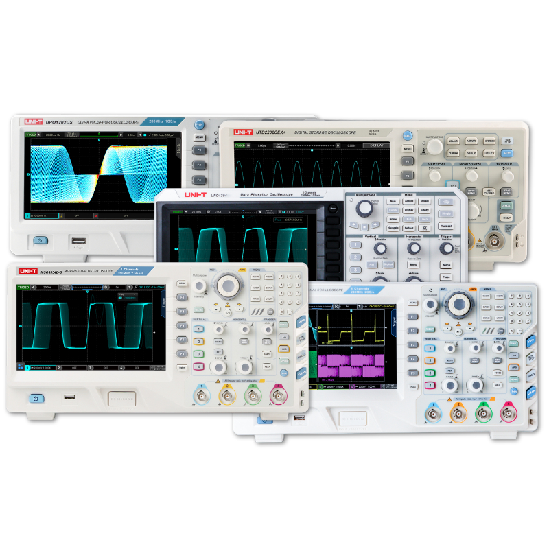 Metrix OX 9304 Oscilloscopio digitale 300 MHz 4 canali 2.5 Gsa/s 100 kpts  12 Bit Memoria digitale (DSO), Portatile, Fun