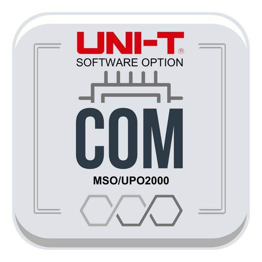 MSO/UPO2000-COM PC serial bus trigger and analysis (RS232/UART)
