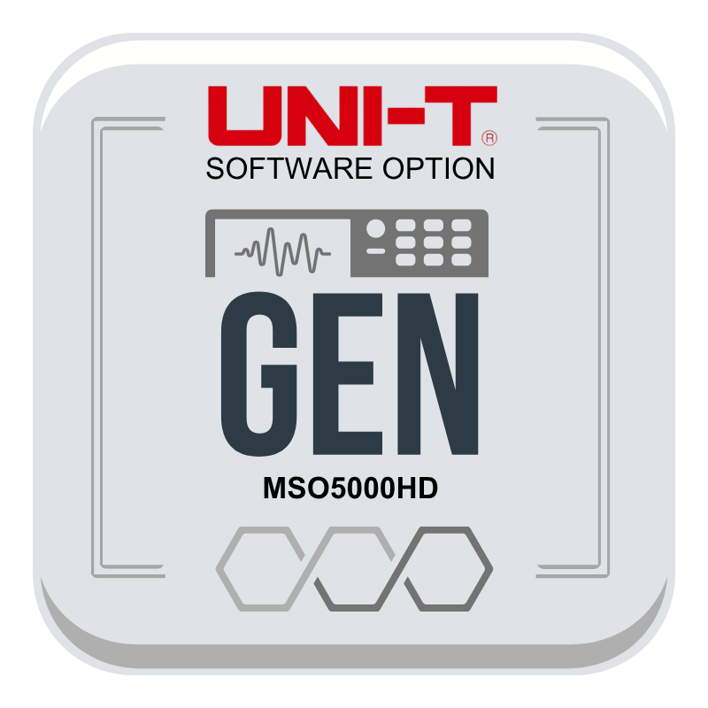 MSO5000HD-GEN 50 MHz 2Ch Arbitrary Waveform Generator with Bode Plot