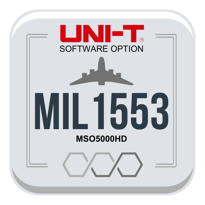 MSO5000HD-MIL1553 Aerospace MIL-STD-1553 Serial Bus Trigger and Analysis