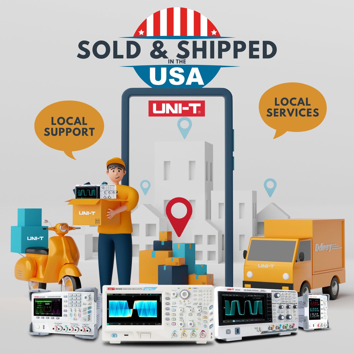 UT8804E | 4.8 Digit Advanced-Series Bench Digital Multimeter