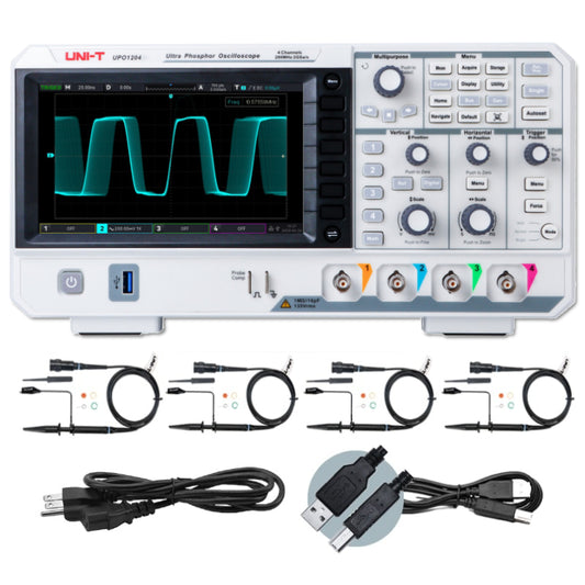 UPO1204 200MHz 4Ch Digital Storage Oscilloscope