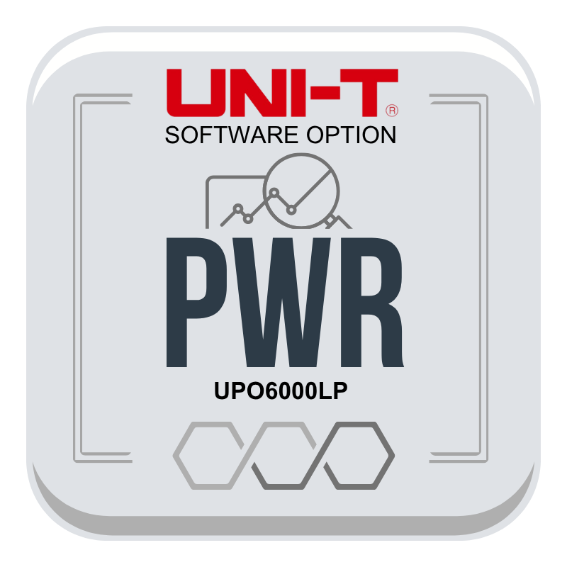 UPO6000LP-PWR Power Analysis Option (including advanced power analysis and three-phase power analysis(Supported only on 8-channel models))