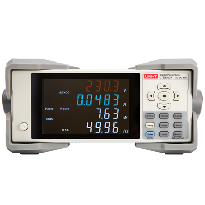 UTE9802+ Power Meter – 600V/20A True RMS AC/DC/AC+DC Measurement