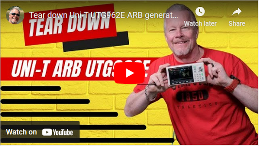 Tear down of a UNI-T UTG962E Arbitrary Waveform Generator by Kiss Analog
