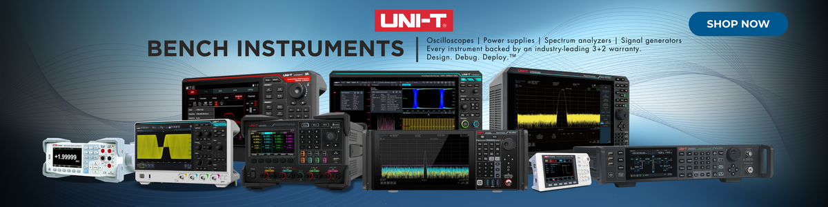 Uni-Trend US - Oscilloscopes, Spectrum Analyzers, and much more
