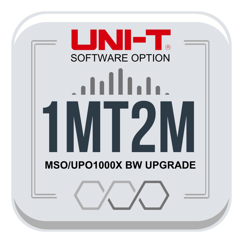 Uni-T MSO/UPO1000X-1MT2M UPO1000 Bandwidth Upgrade