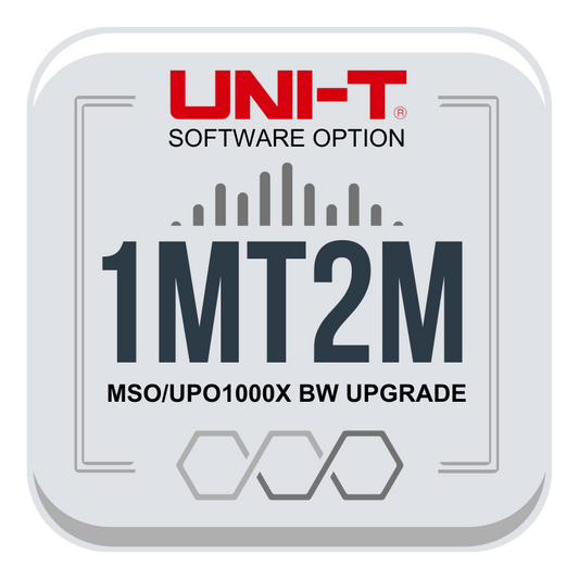 Uni-T MSO/UPO1000X-1MT2M UPO1000 Bandwidth Upgrade