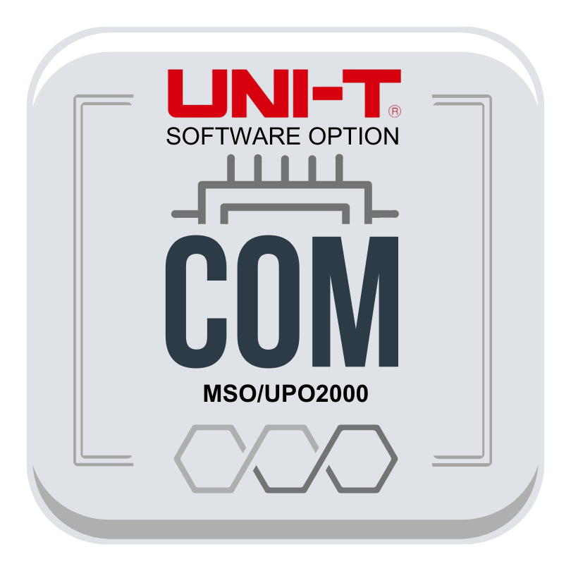 MSO/UPO2000-COM PC serial bus trigger and analysis (RS232/UART)