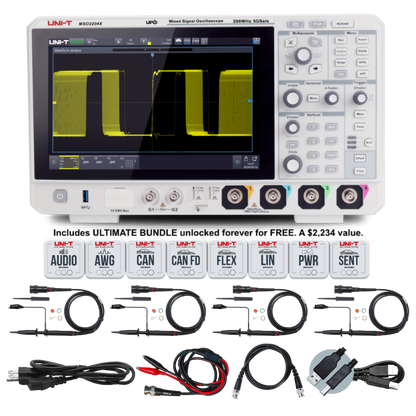 MSO2204X 200 MHz 4Ch Mixed Signal Oscilloscope