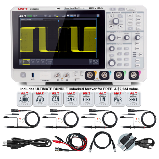 MSO2204X 200 MHz 4Ch Mixed Signal Oscilloscope