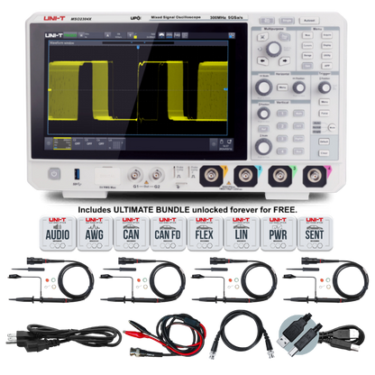 MSO2304X 300 MHz 4Ch Mixed Signal Oscilloscope