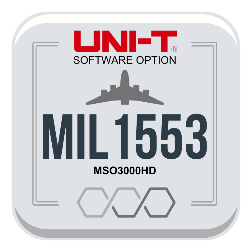 MSO3000HD-MIL1553 Aerospace MIL-STD-1553 Serial Bus Trigger and Analysis
