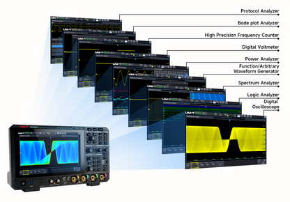 MSO3034HD | 350 MHz 4Ch 12-Bit Mixed Signal Oscilloscope