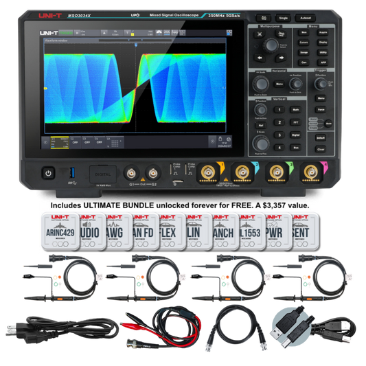 MSO3034X 350 MHz 4Ch Mixed Signal Oscilloscope