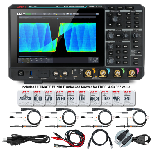 MSO3054X 500 MHz 4Ch Mixed Signal Oscilloscope