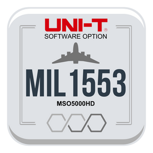 MSO5000HD-MIL1553 Aerospace MIL-STD-1553 Serial Bus Trigger and Analysis
