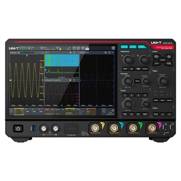 MSO5104HD 1 GHz 4Ch 12-Bit Mixed Signal Oscilloscope