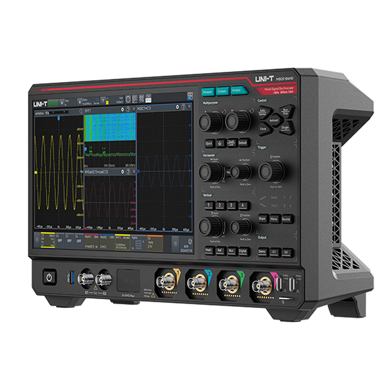 MSO5104HD | 1 GHz 4Ch 12-Bit Mixed Signal Oscilloscope