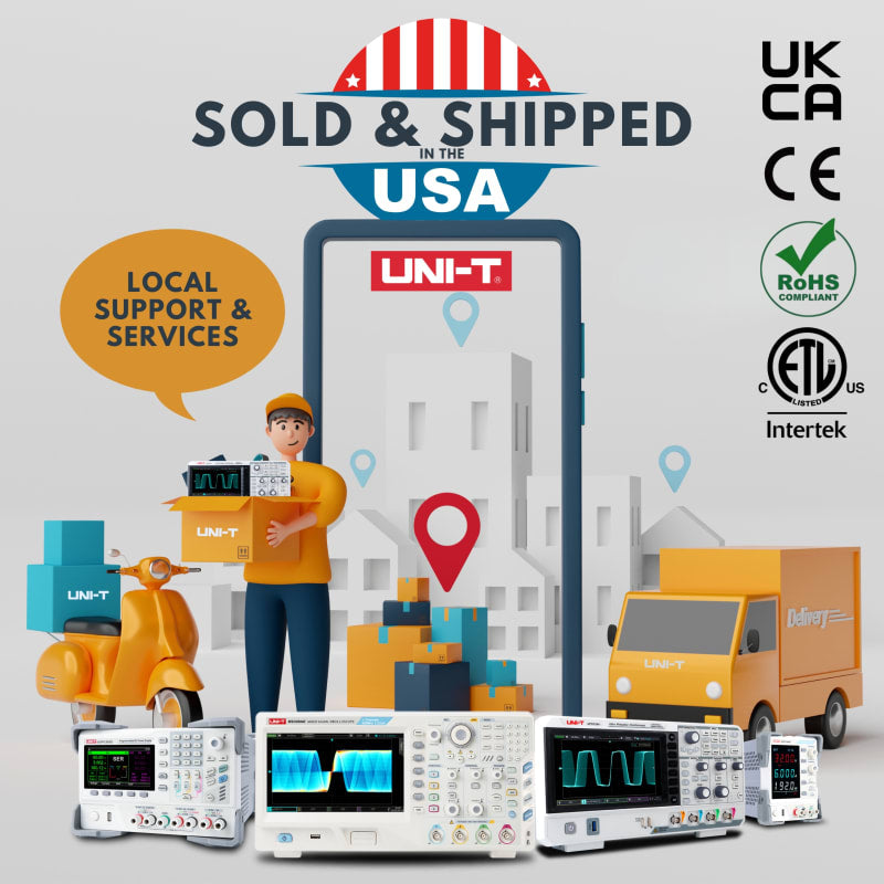 UPO1104 100MHz 4Ch DSO – Uni-Trend US