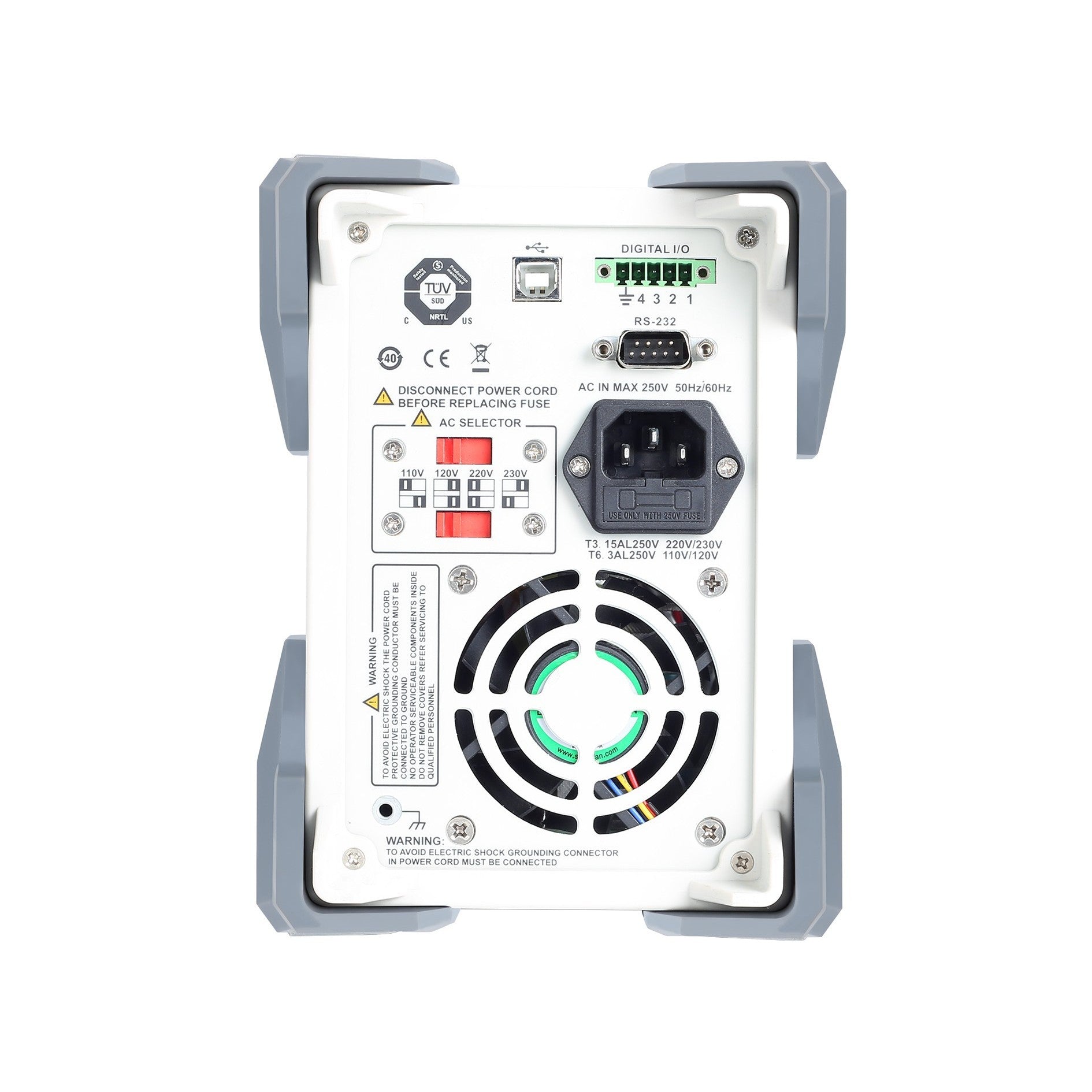 Uni-T UDP1306C 1Ch Value-Series Linear DC Power Supply Back Image