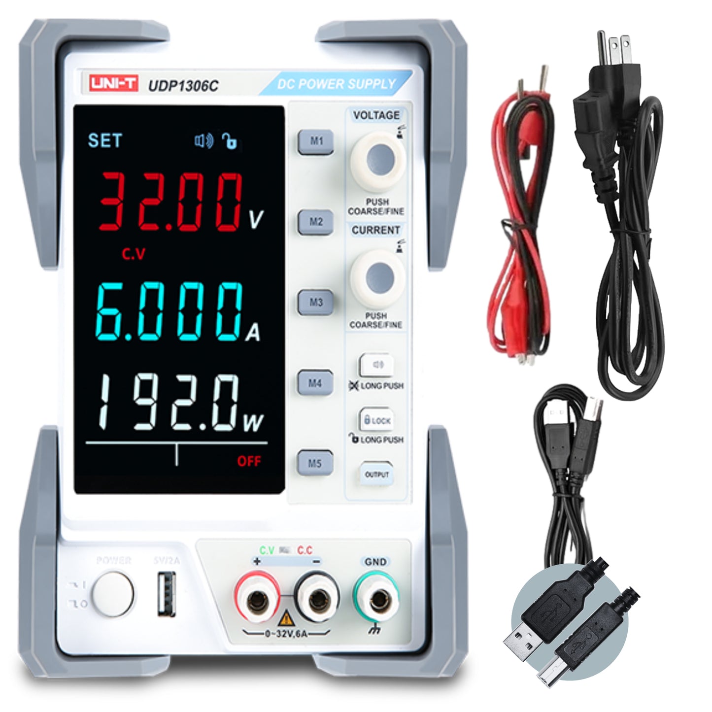 UDP1306C 1Ch 202W Value-Series Linear DC Power Supply