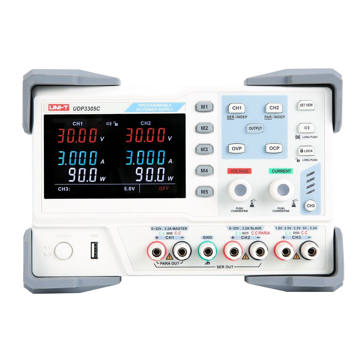 UDP3305C 3Ch 315W Advanced-Series Programmable Linear DC Power Supply