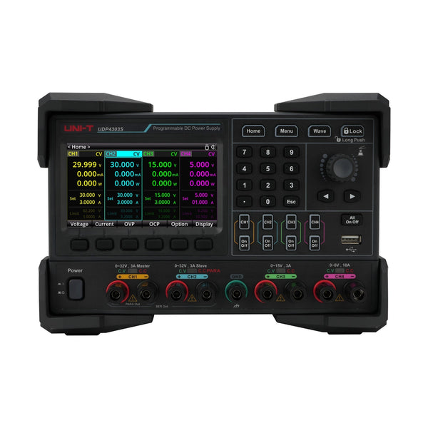 UDP4303S 4Ch 297W Precision Linear DC Power Supply