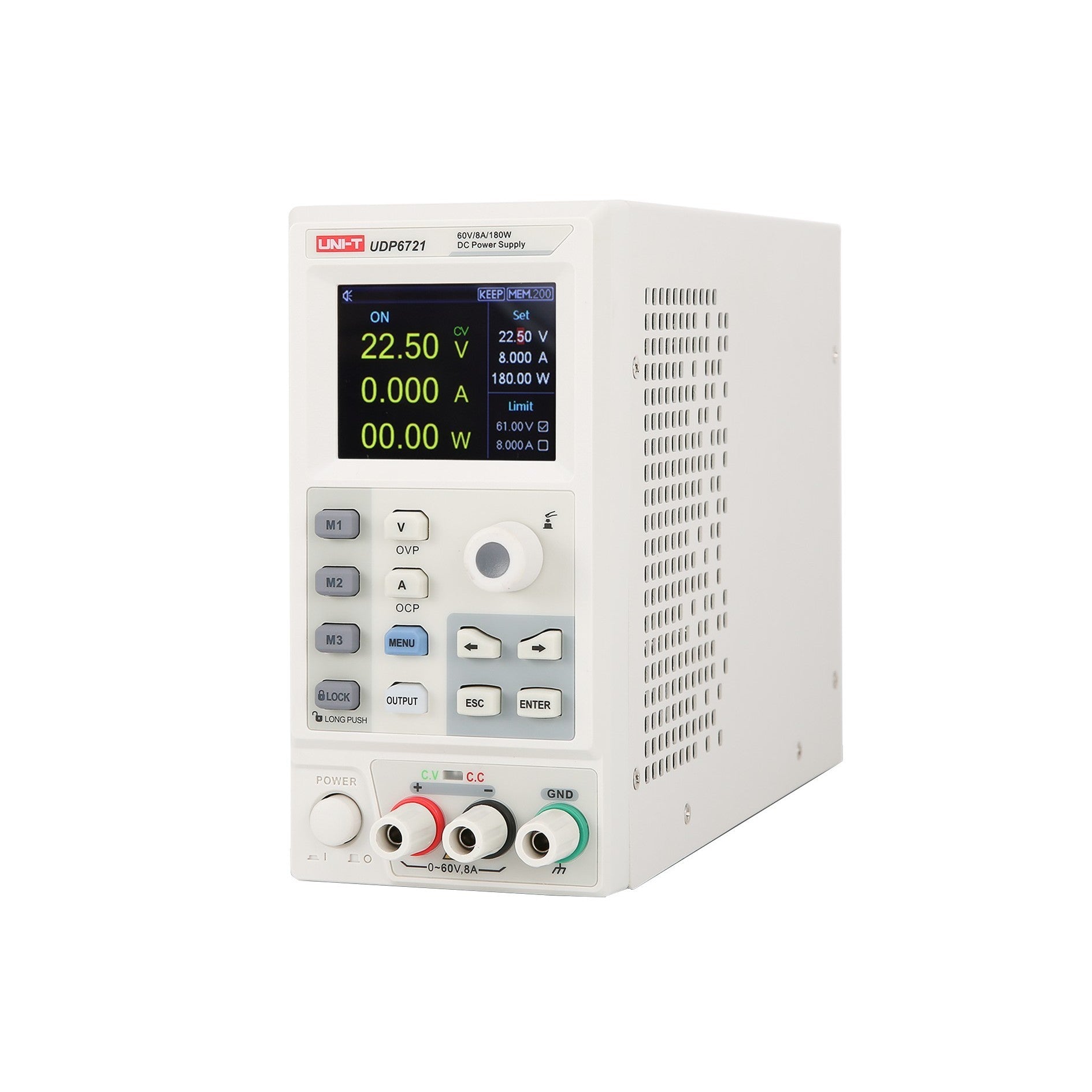 UDP6721 180W 60V/8A Basic DC Switching Supply | UNI-T – Uni-Trend US