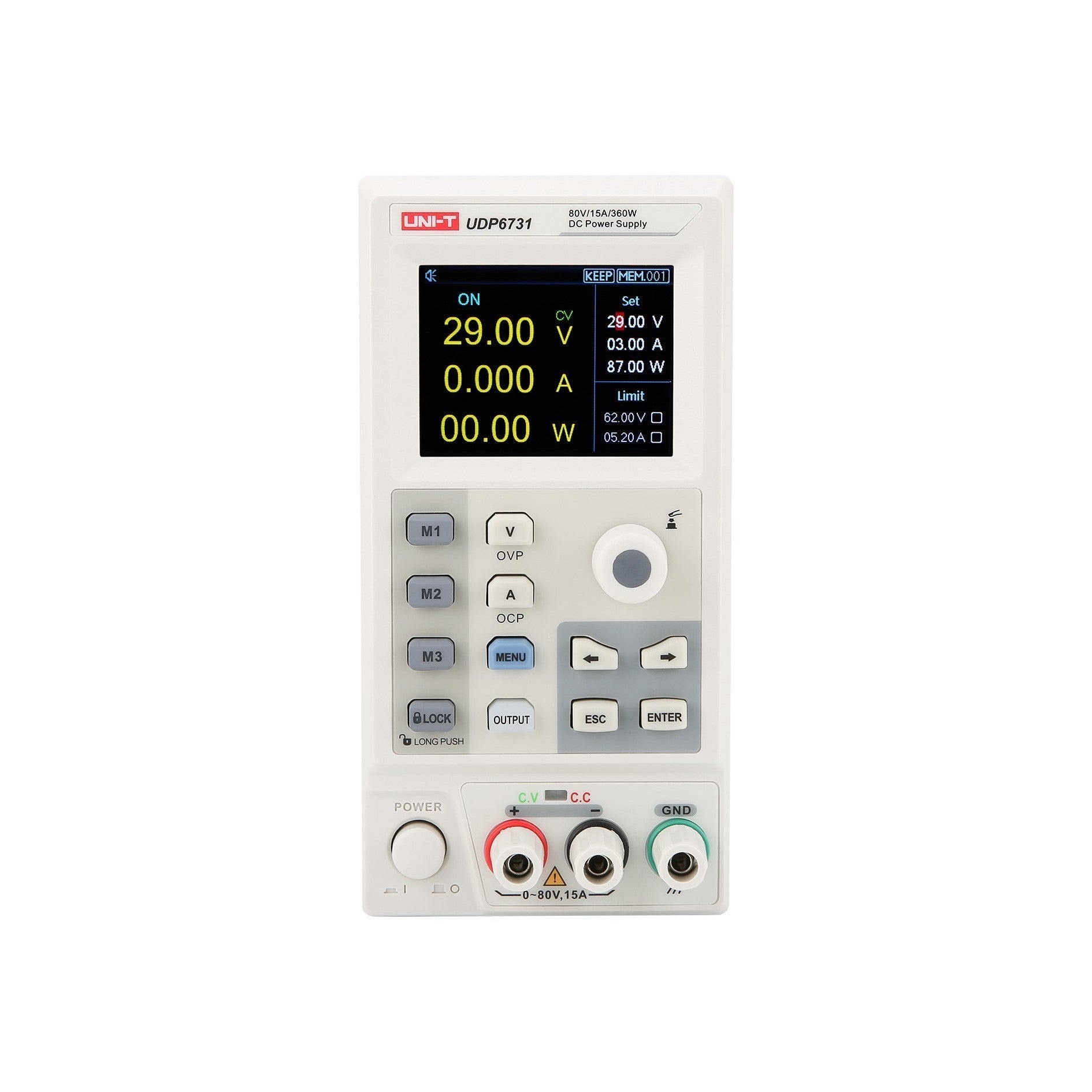 UDP6730 360W 40V/30A Basic DC Switching Supply | UNI-T – Uni-Trend US