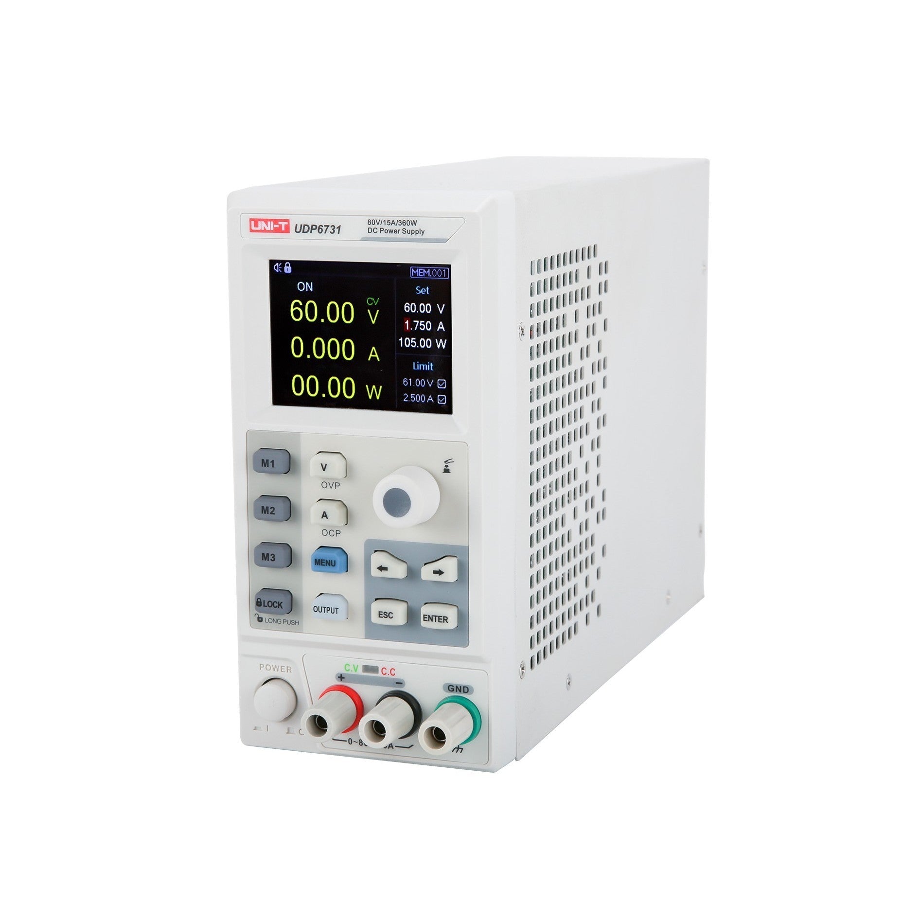UDP6730 360W 40V/30A Basic DC Switching Supply | UNI-T – Uni-Trend US