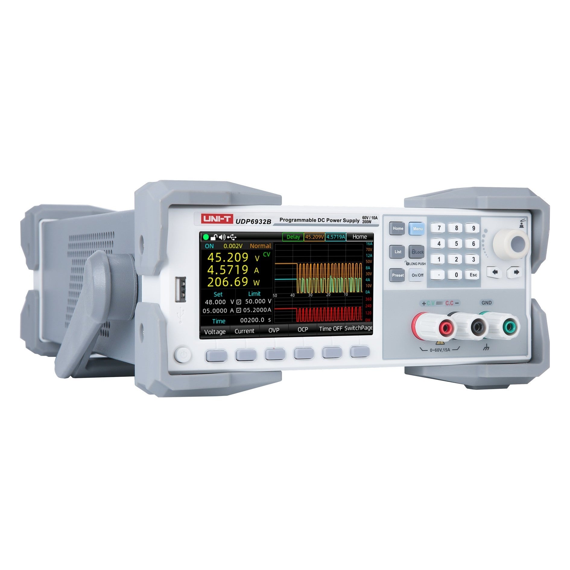 UDP6932B 200W DC Switching Power Supply 60V/10A – Uni-Trend US