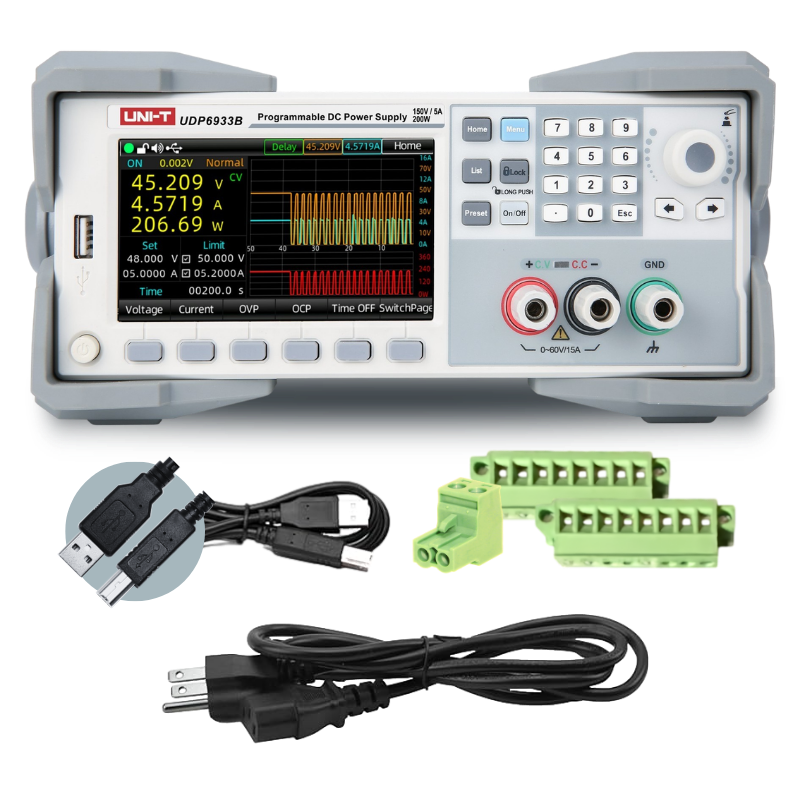 UDP6933B 200W 150V/5A Programmable DC Switching Power Supply