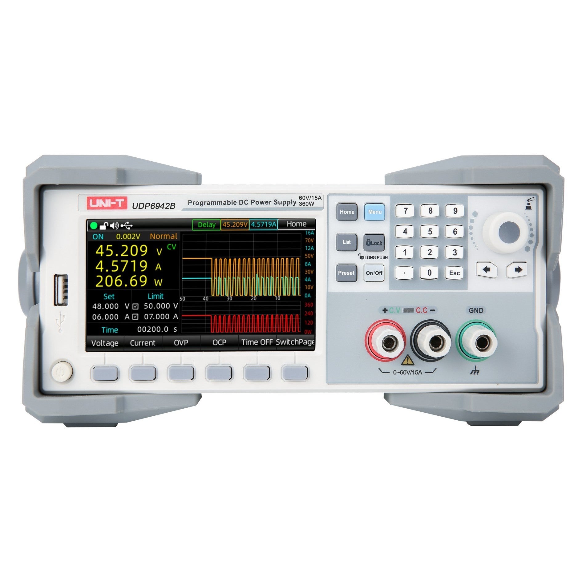 UDP6952B 600W DC Switching Power Supply 60V/25A – Uni-Trend US