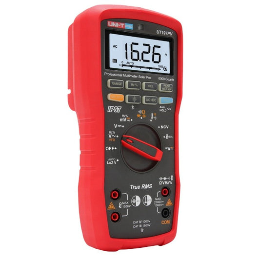 UT197PV Solar Pro Industrial TRMS Digital Multimeter with Bluetooth