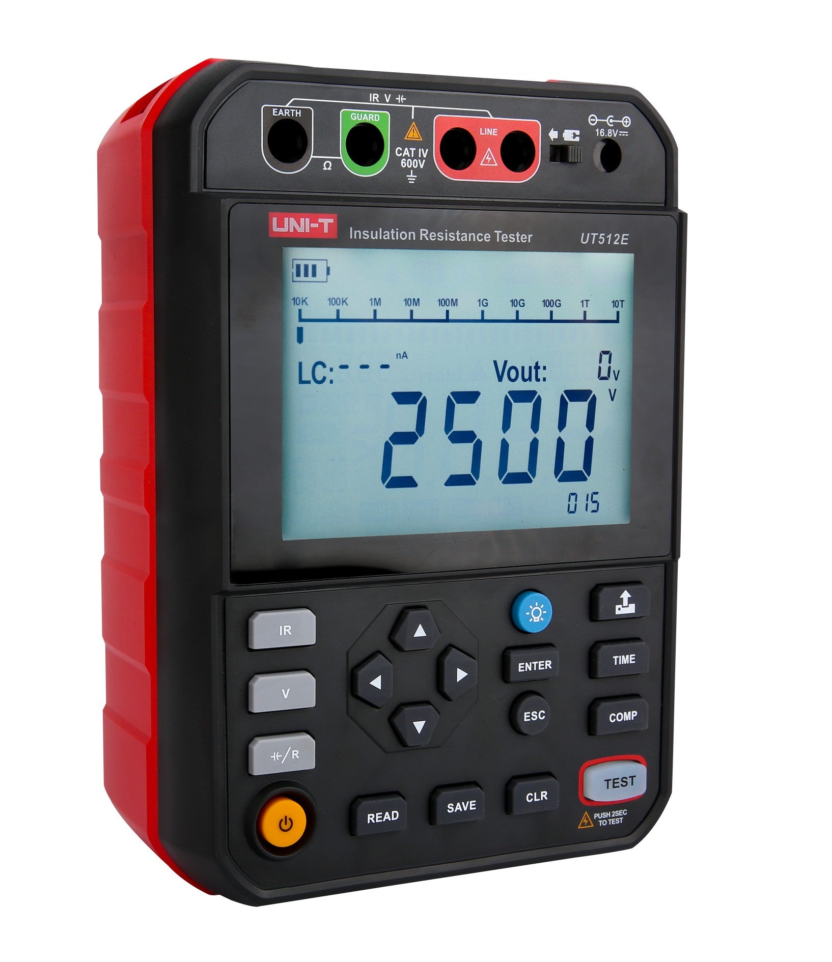 UT512E 2500V Insulation Tester | UNI-T – Uni-Trend US