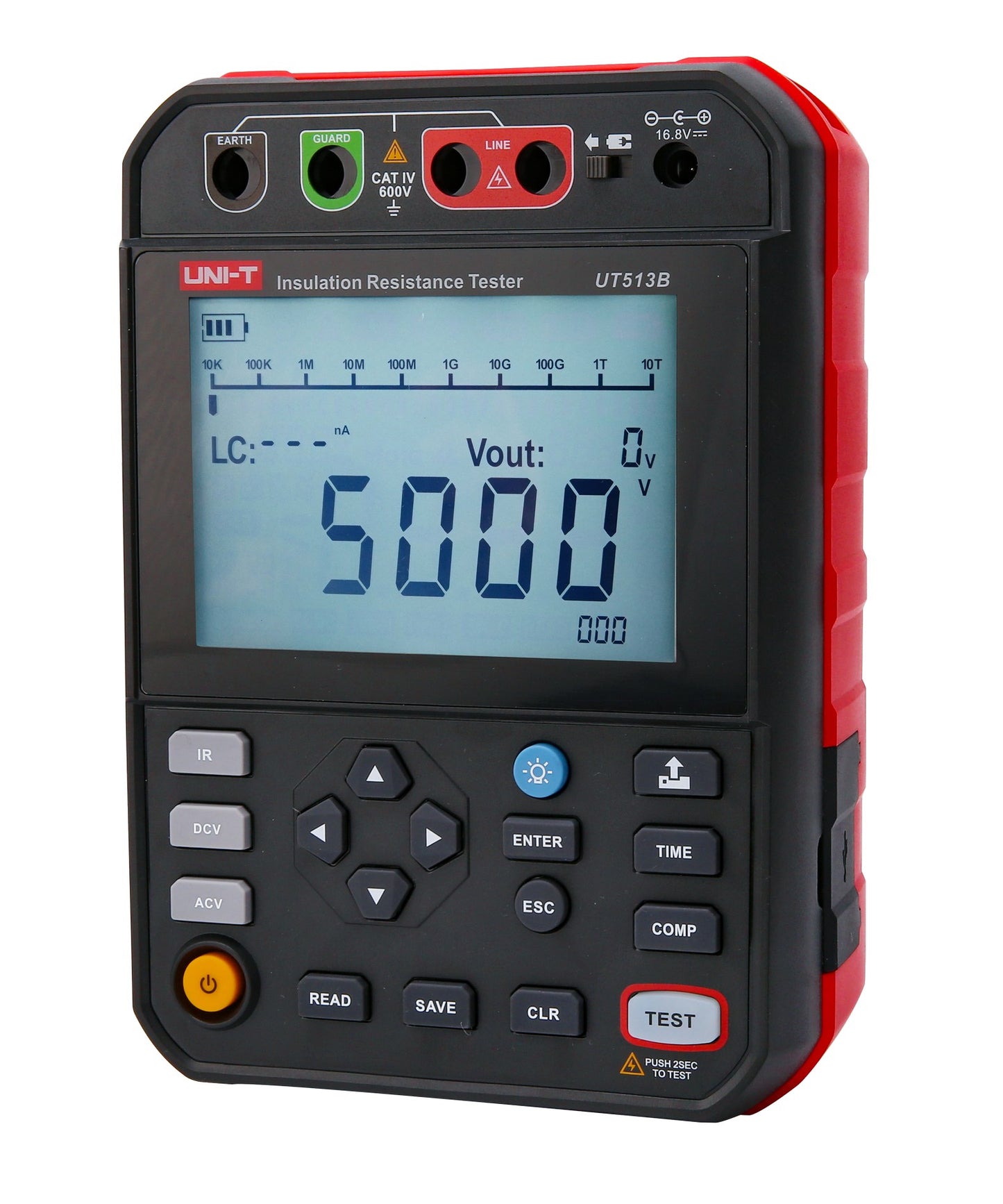 UT513B 5kV High-Voltage Insulation Resistance Tester