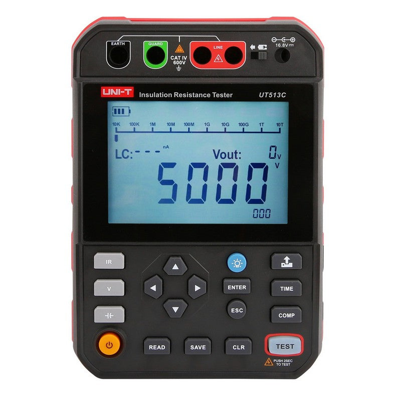 [プロビータ ]  UNT-03 UT513C 5kV Advanced Insulation Resistance Tester | UNI-T – Uni