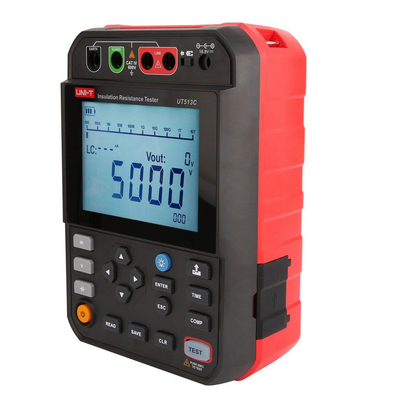UT513C 5kV Advanced Insulation Resistance Tester | UNI-T – Uni
