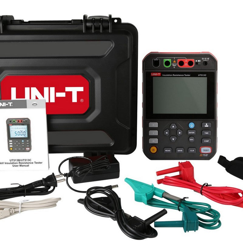 UT513C 5kV Advanced Insulation Resistance Tester | UNI-T – Uni