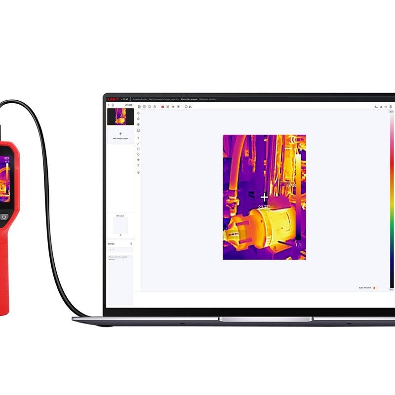 UTi716S Professional Thermal Imaging Camera with Fusion