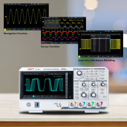 UPO1204 200 MHz 4Ch Digital Storage Oscilloscope