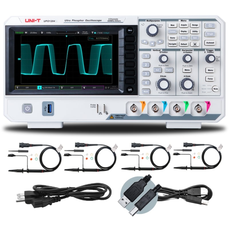 UPO1054 | 50 MHz 4Ch Digital Storage Oscilloscope