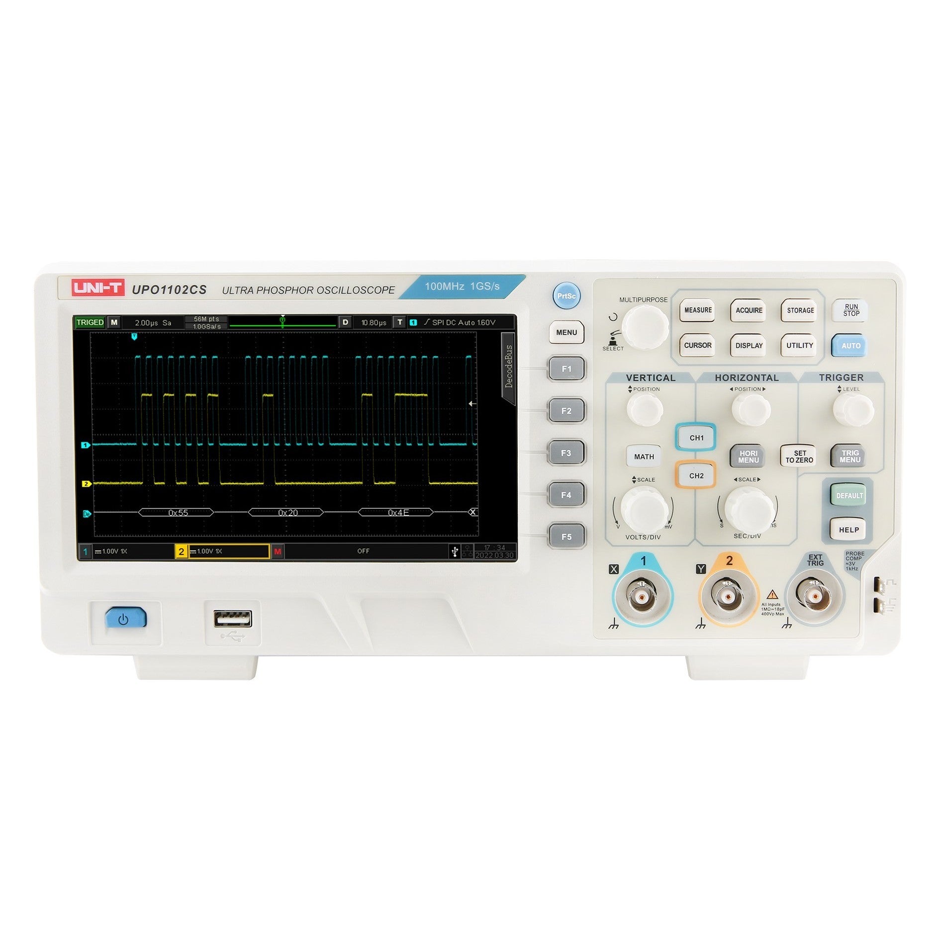 UPO1102CS 100MHz 2Ch DSO