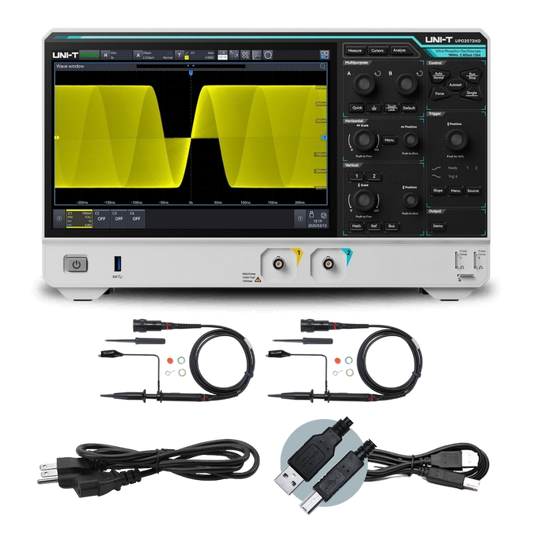 UPO2072HD 70 MHz 2Ch 12-Bit High-Resolution Oscilloscope