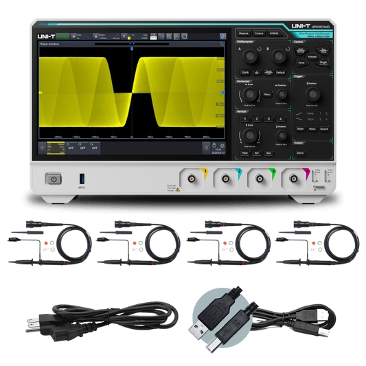UPO2074HD 70 MHz 4Ch 12-Bit High-Resolution Oscilloscope