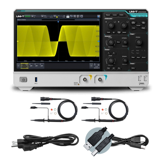 UPO2102HD 100 MHz 2Ch 12-Bit High-Resolution Oscilloscope