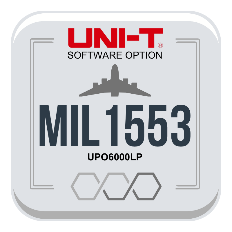 UPO6000LP-MIL1553 Aerospace Serial Bus Trigger and Analysis Option (MIL-STD-1553)