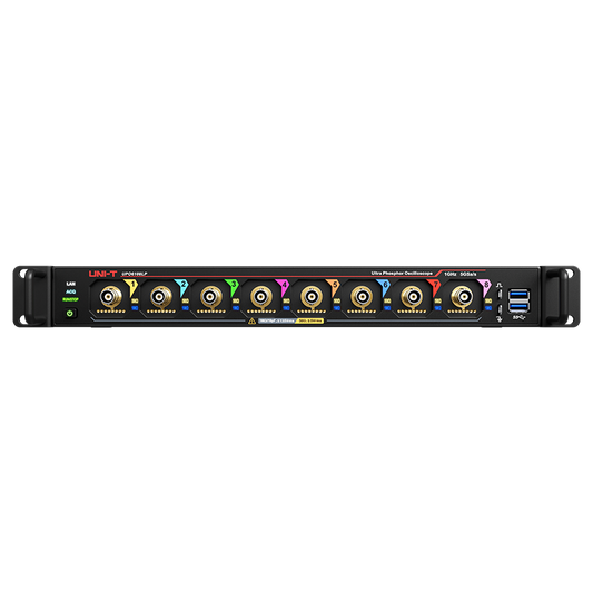 UPO6108LP 1 GHz 8Ch 12-Bit Rack-Mount Oscilloscope