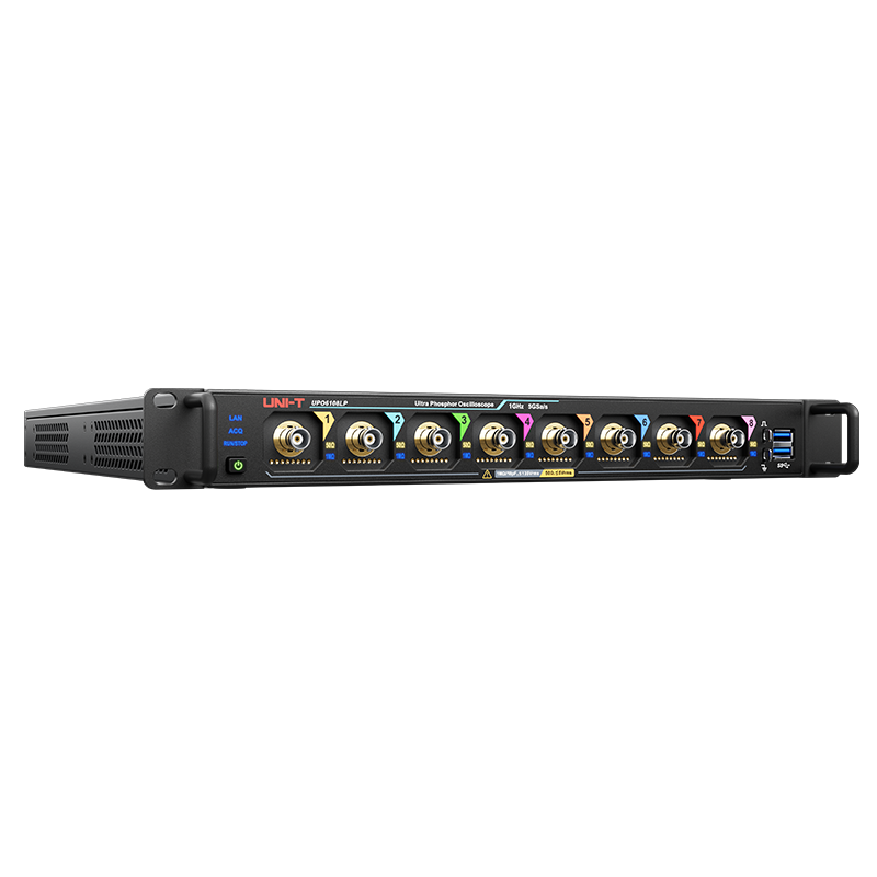 UPO6108LP 1 GHz 8Ch 12-Bit Rack-Mount Oscilloscope